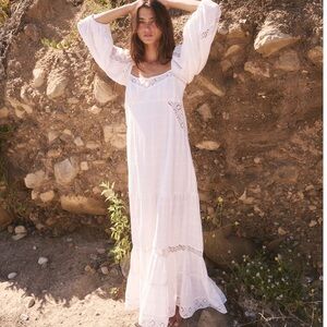 “All the Attitude” Free People Maxi Dress NWT